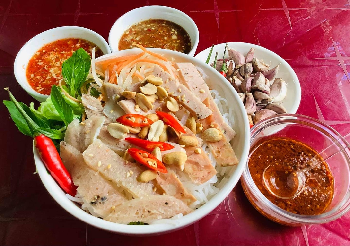 Bún mắm nêm Huế